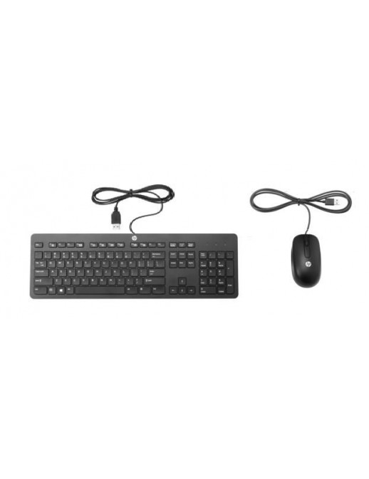 928517-071 928517-071 HP USB Wired Keyboard + Mouse, Black
