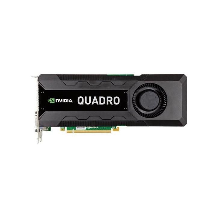 701980-001 Hewlett Packard Enterprise NVIDIA Quadro K5000 4GB GDDR5, 1536 CUDA Cores, 173 GB/s, 4.3 OpenGL, 1.1 OpenCL, 11 Micro