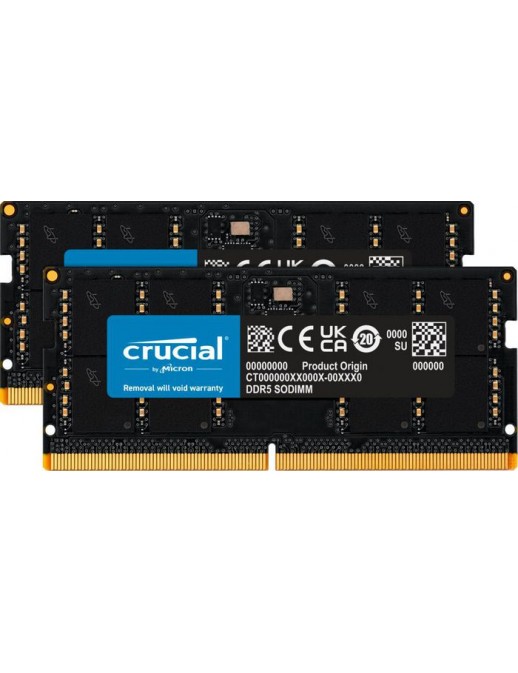 CT2K32G48C40S5 Crucial Memory Module 64 Gb 2 X 32 Gb Ddr5 4800 Mhz