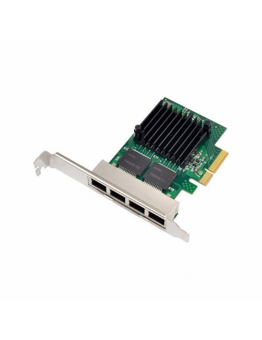 MC-PCIE-I350-QUAD1G MC-PCIE-I350-QUAD1G MicroConnect PCIe X4 Quad RJ45 Gigabit Ethernet NIC FRU03T8760