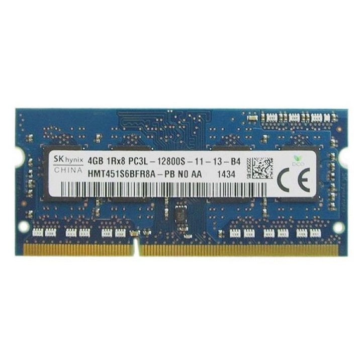 HMT451S6BFR8A-PB-RFB Hynix 4 GB, DDR3L, 1600 MHz, 204-pin, SO-DIMM