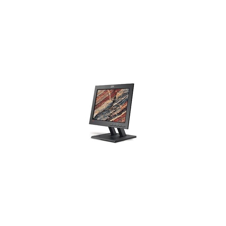 6636HB1-RFB IBM 6636-HB1, ThinkVision L150p Monitor, 15" TFT 1024 x 768, 250 cd/m2, 400:1, 35 ms, 16M, black