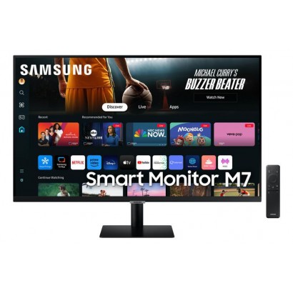 LS32DM702UUXDU Samsung M70D computer monitor 81.3 cm (32") 3840 x 2160 pixels 4K Ultra HD LED Black