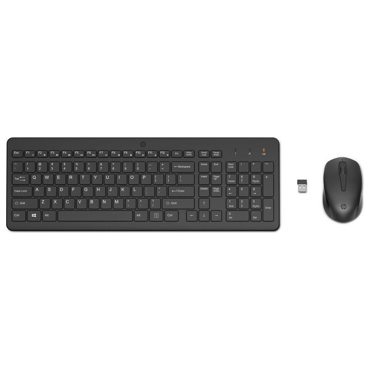 2V9E6AAABS HP 330 Wireless Mouse and Keyboard Combination - SWE