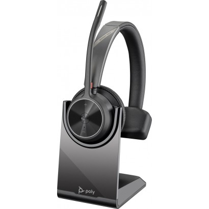77Y97AA 77Y97AA HP Voyager 4310-M Microsoft Teams Certified USB-C Headset +BT700 dongle +Charging Stand 218474-02