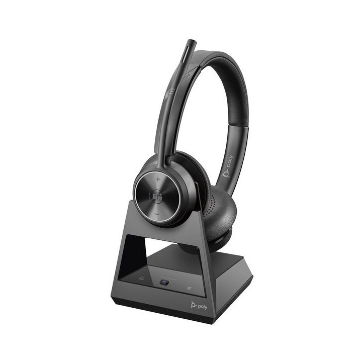 8L553AAABB HP Savi 7320 UC Stereo Microsoft Teams Certified DECT 1880-1900 MHz Headset-EURO 2-220998-205