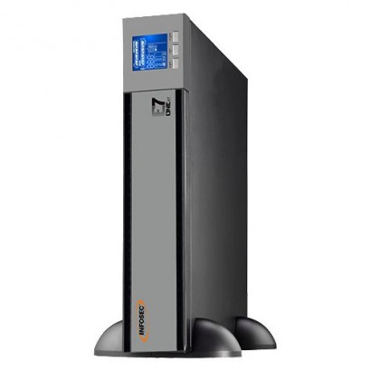 67333 67333 Infosec On Line Double Conversion UPS 1000 VA 8 IEC outlets -- 2-year warranty -- TUPSE7RT1000