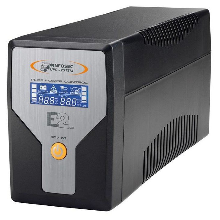 65348 Infosec On Line Performance UPS 600 VA 4 IEC outlets -- 3-year warranty -- TUPSE2LCD600 65348 Infosec On Line Performance UPS 600 VA 4 IEC outlets -- 3-year warranty -- TUPSE2LCD600