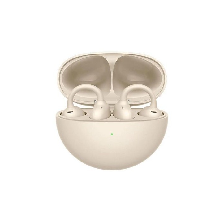 55037342 Huawei Freeclip Headset True Wireless Stereo (Tws) In-Ear Calls/Music Bluetooth Beige