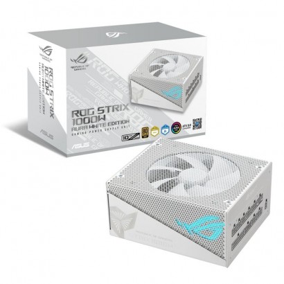 90YE00P5-B0NA00 90YE00P5-B0NA00 Asus Rog -Strix-1000G-Aura-White-Gaming Power Supply Unit 1000 W 24-Pin Atx Atx