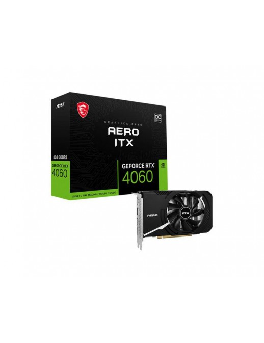 RTX 4060 AERO ITX 8G OC RTX 4060 AERO ITX 8G OC MSI Aero Geforce Rtx 4060 Itx 8G Oc Nvidia 8 Gb Gddr6
