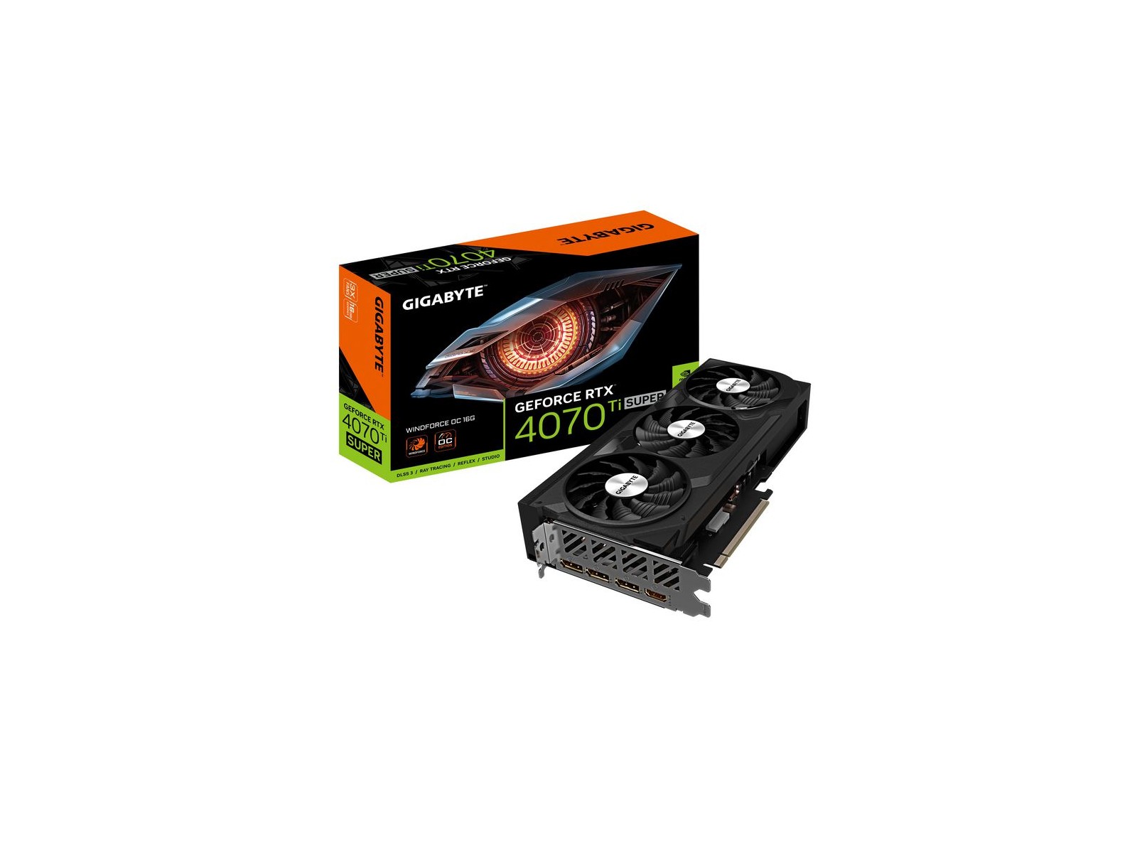 GV-N407TSWF3OC-16GD GV-N407TSWF3OC-16GD Gigabyte Geforce Rtx 4070 Ti Super Windforce Oc 16G Nvidia 16 Gb Gddr6X GV-N407TSWF3OC-16GD GV-N407TSWF3OC-16GD Gigabyte Geforce Rtx 4070 Ti Super Windforce Oc 16G Nvidia 16 Gb Gddr6X