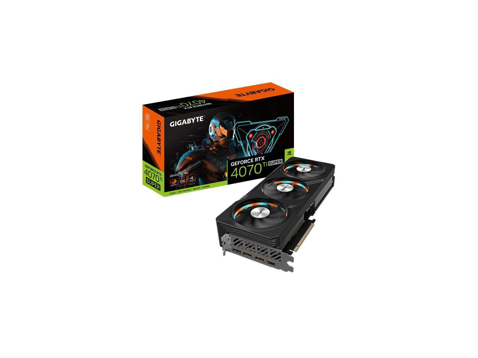 GV-N407TSGAMING OC-16GD GV-N407TSGAMING OC-16GD Gigabyte Gaming Geforce Rtx 4070 Ti Super Oc 16G Nvidia 16 Gb Gddr6X GV-N407TSGAMING OC-16GD GV-N407TSGAMING OC-16GD Gigabyte Gaming Geforce Rtx 4070 Ti Super Oc 16G Nvidia 16 Gb Gddr6X