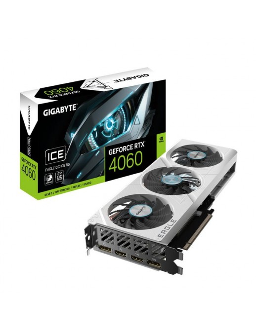 GV-N4060EAGLEOC ICE-8GD GV-N4060EAGLEOC ICE-8GD Gigabyte Eagle Geforce Rtx 4060 Oc Ice Nvidia 8 Gb Gddr6