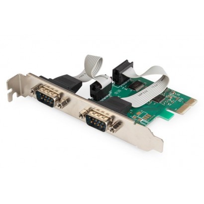 DS-30000-1-RFB Digitus Adapter Digitus 2xDB9 RS232 for PCIe 2.0x1 DS-30000-1