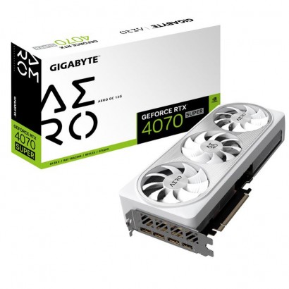 GV-N407SAERO OC-12GD GV-N407SAERO OC-12GD Gigabyte Aero Geforce Rtx 4070 Super Oc 12G Nvidia 16 Gb Gddr6X