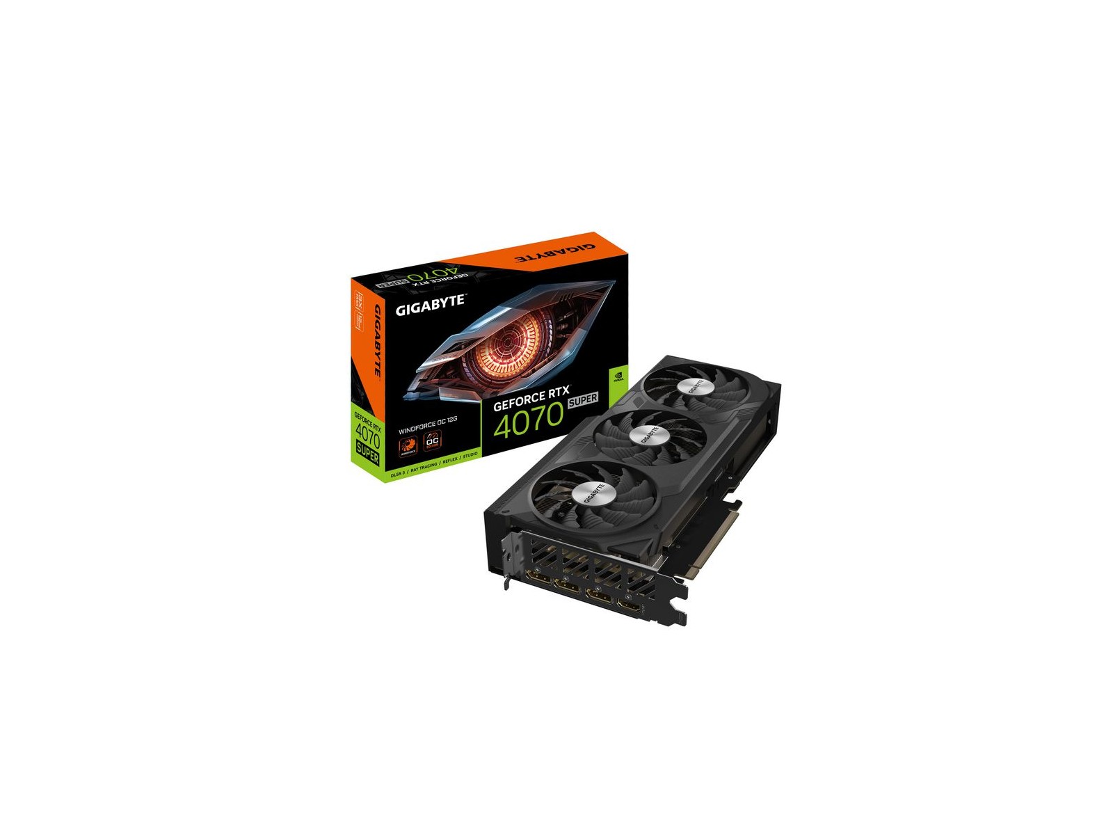 GV-N407SWF3OC-12GD GV-N407SWF3OC-12GD Gigabyte Geforce Rtx 4070 Super Windforce Oc 12G Nvidia 12 Gb Gddr6X GV-N407SWF3OC-12GD GV-N407SWF3OC-12GD Gigabyte Geforce Rtx 4070 Super Windforce Oc 12G Nvidia 12 Gb Gddr6X