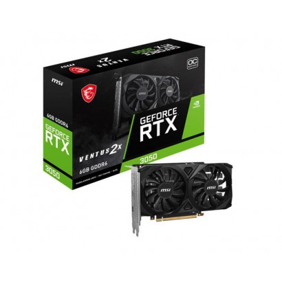 V812-015R MSI Geforce Rtx 3050 Ventus 2X 6G Oc Nvidia 6 Gb Gddr6