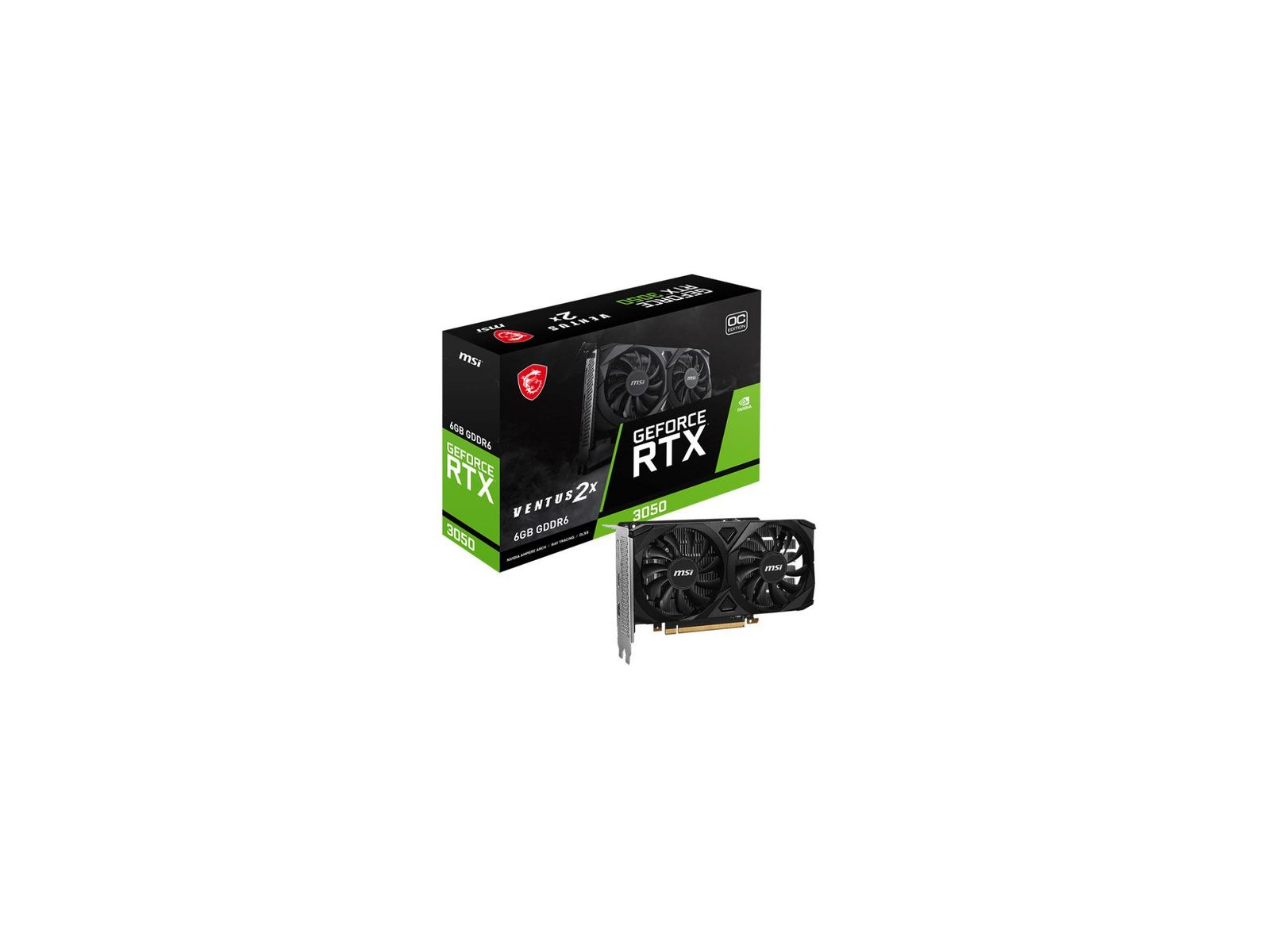 V812-015R V812-015R MSI Geforce Rtx 3050 Ventus 2X 6G Oc Nvidia 6 Gb Gddr6 V812-015R V812-015R MSI Geforce Rtx 3050 Ventus 2X 6G Oc Nvidia 6 Gb Gddr6