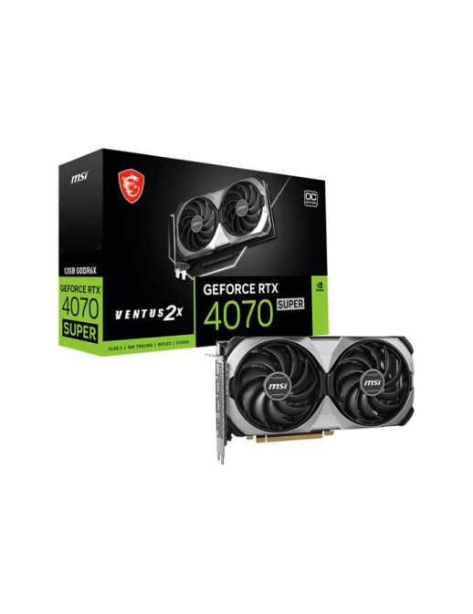 RTX 4070 SUPER 12G VENTUS 2X OC MSI Ventus Geforce Rtx 4070 Super 12G 2X Oc Nvidia 12 Gb Gddr6X