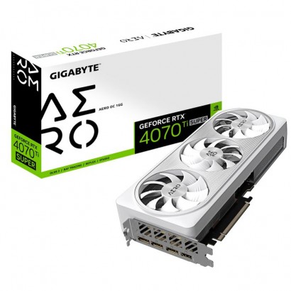 GV-N407TSAERO OC-16GD GV-N407TSAERO OC-16GD Gigabyte Aero Geforce Rtx 4070 Ti Super Oc 16G Nvidia 16 Gb Gddr6X