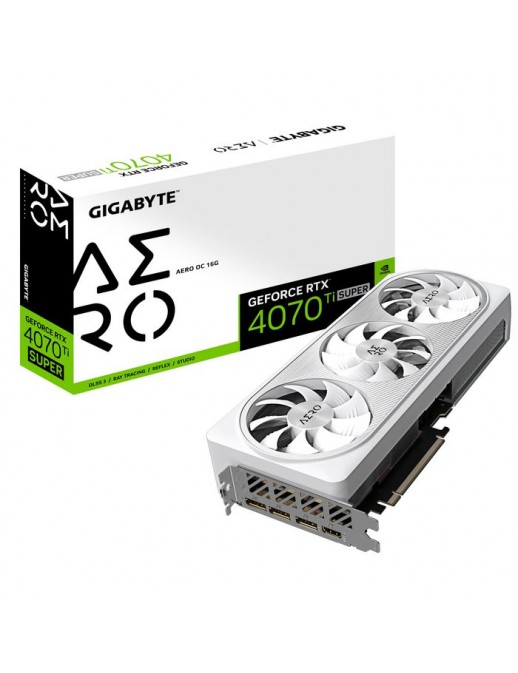 GV-N407TSAERO OC-16GD GV-N407TSAERO OC-16GD Gigabyte Aero Geforce Rtx 4070 Ti Super Oc 16G Nvidia 16 Gb Gddr6X