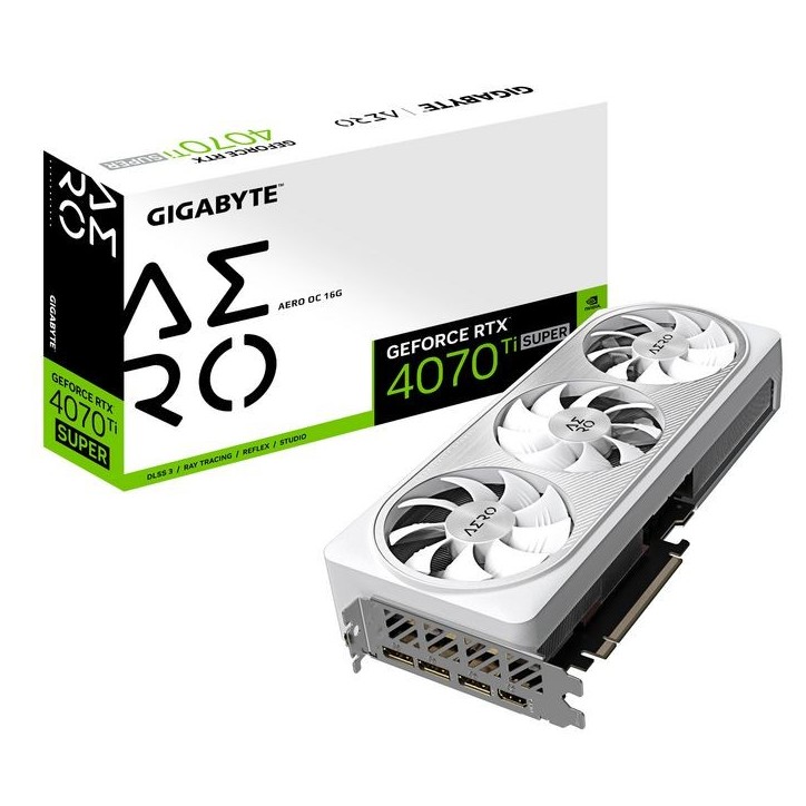 GV-N407TSAERO OC-16GD Gigabyte Aero Geforce Rtx 4070 Ti Super Oc 16G Nvidia 16 Gb Gddr6X