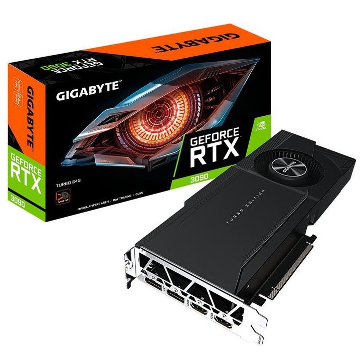 GV-N3090TURBO-24GD Gigabyte Graphics Card Nvidia Geforce Rtx 3090 24 Gb Gddr6X