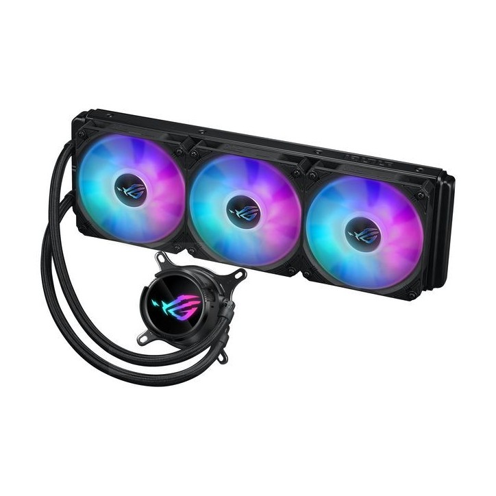 90RC00T1-M0UAY0 Asus Rog Strix Lc Iii 360 Argb Processor Liquid Cooling Kit 12 Cm Black