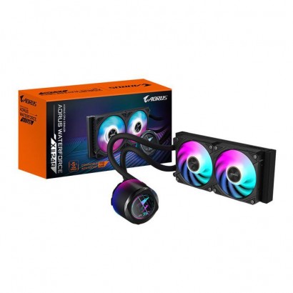 GP-AORUS WATERFORCE X II 240 GP-AORUS WATERFORCE X II 240 Gigabyte Aorus Waterforce X Ii 240 Aio Liquid Cpu Cooler- 2X120Mm A...