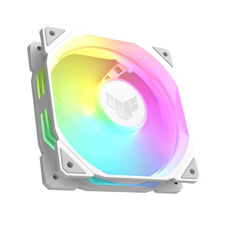 90DA00D3-B09020 Asus Tuf Gaming Tr120 Argb Reverse 3In1 White Computer Case Air Cooler 12 Cm