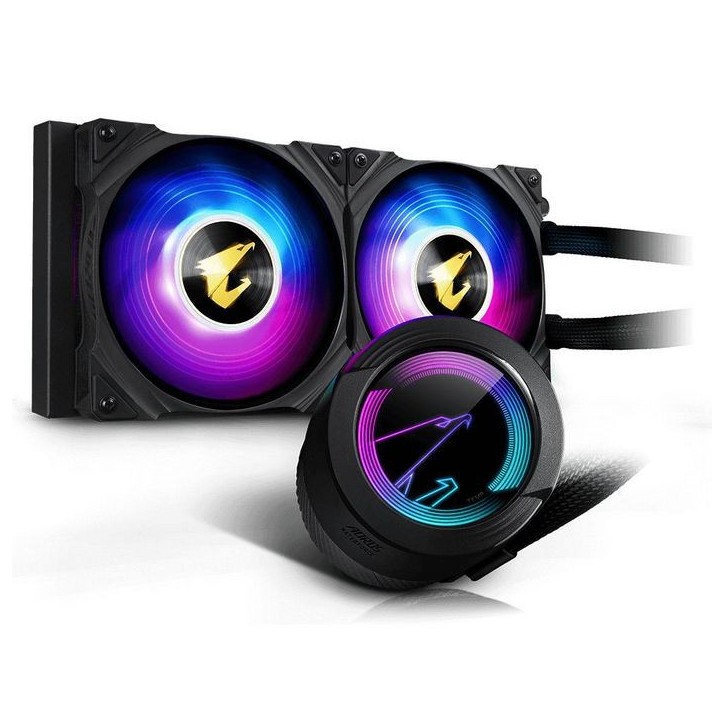 GP-AORUSWATERFORCE 240 Gigabyte Aorus Waterforce 240 Processor All-In-One Liquid Cooler 12 Cm Black