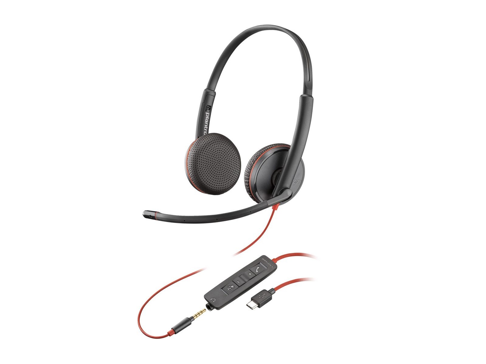 80S04A6 80S04A6 Poly Blackwire C3225 Stereo USB-C Headset (Bulk)