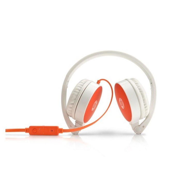 F6J05AAABL HP H2800 Orange Headset CAN EN