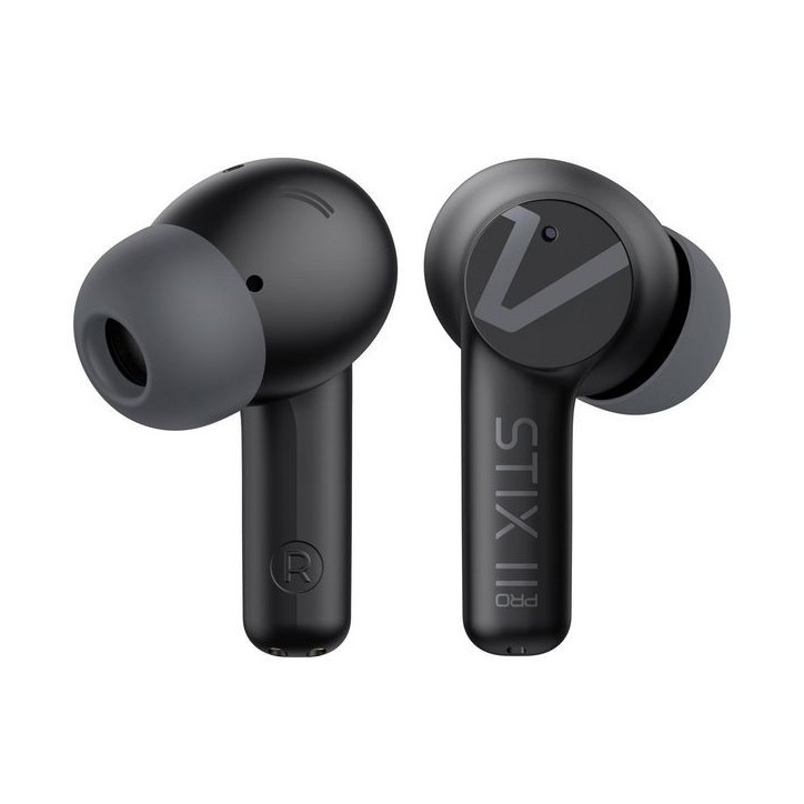 VEP-771-STIX2-PRO-B Veho Stix II Pro ANC True wireless earphones - Carbon Black - Active Noise Cancelling & ENC VEP-771-STIX2-PRO-B Veho Stix II Pro ANC True wireless earphones - Carbon Black - Active Noise Cancelling & ENC