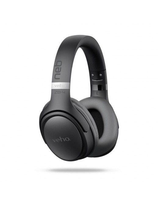 VEP-465-NEB-A Veho ZB-4 NEB Bluetooth wireless headphones - Black-Grey