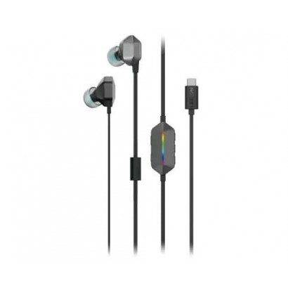GXD1N40797 GXD1N40797 Lenovo Legion E510 Headphones Wired In-Ear Gaming Usb Type-C Grey