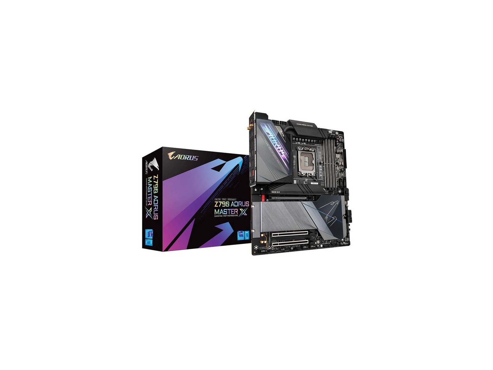 Z790 AORUS MASTER X Z790 AORUS MASTER X Gigabyte Motherboard- Supports Intel 13Th Gen Cpus, 20+1+2 Phases Vrm, Up To 8266Mhz ... Z790 AORUS MASTER X Z790 AORUS MASTER X Gigabyte Motherboard- Supports Intel 13Th Gen Cpus, 20+1+2 Phases Vrm, Up To 8266Mhz ...