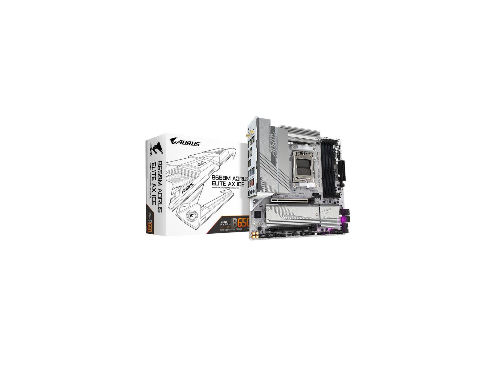 B650M A ELITE AX ICE B650M A ELITE AX ICE Gigabyte B650M Aorus Elite Ax Ice Motherboard Amd B650 Socket Am5 Micro Atx B650M A ELITE AX ICE B650M A ELITE AX ICE Gigabyte B650M Aorus Elite Ax Ice Motherboard Amd B650 Socket Am5 Micro Atx