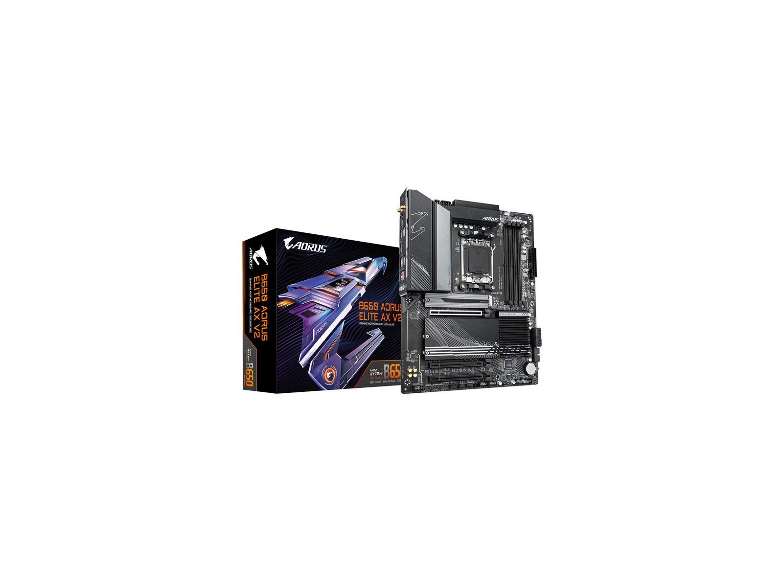 B650 A ELITE AX V2 B650 A ELITE AX V2 Gigabyte B650 Aorus Elite Ax V2 Motherboard - Supports Amd Am5 Cpus, 12+2+2 Phases Digi... B650 A ELITE AX V2 B650 A ELITE AX V2 Gigabyte B650 Aorus Elite Ax V2 Motherboard - Supports Amd Am5 Cpus, 12+2+2 Phases Digi...
