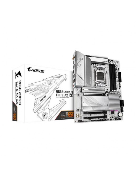 B650 A ELITE AX ICE Gigabyte B650 Elite Ax Ice Motherboard Amd B650 Socket Am5 Atx