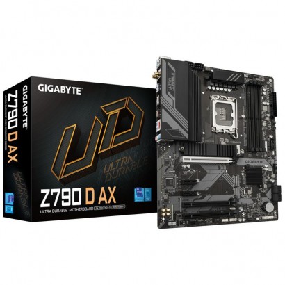Z790 D AX Gigabyte Motherboard - Supports Intel Core 14Th Gen Cpus, 12+1+1 Phases Digital Vrm, Up...