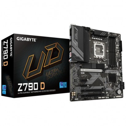 Z790 D Z790 D Gigabyte Motherboard - Supports Intel Core 14Th Gen Cpus, 12+1+? Phases Digital Vrm, Up To 7600Mhz Ddr5 (Oc), 3...