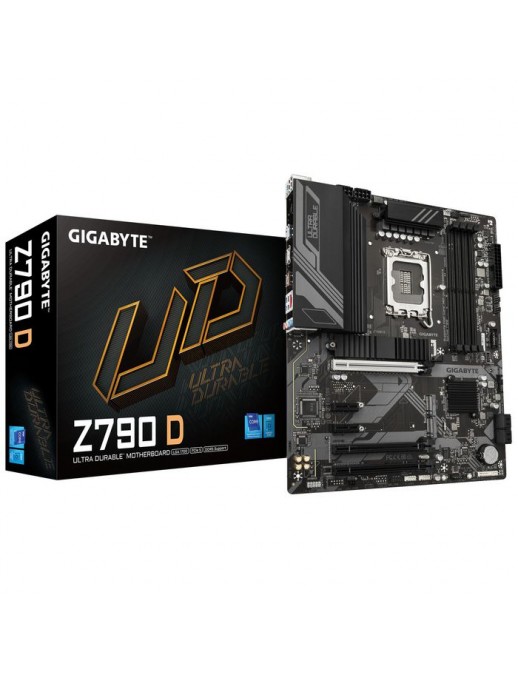 Z790 D Z790 D Gigabyte Motherboard - Supports Intel Core 14Th Gen Cpus, 12+1+? Phases Digital Vrm, Up To 7600Mhz Ddr5 (Oc), 3...