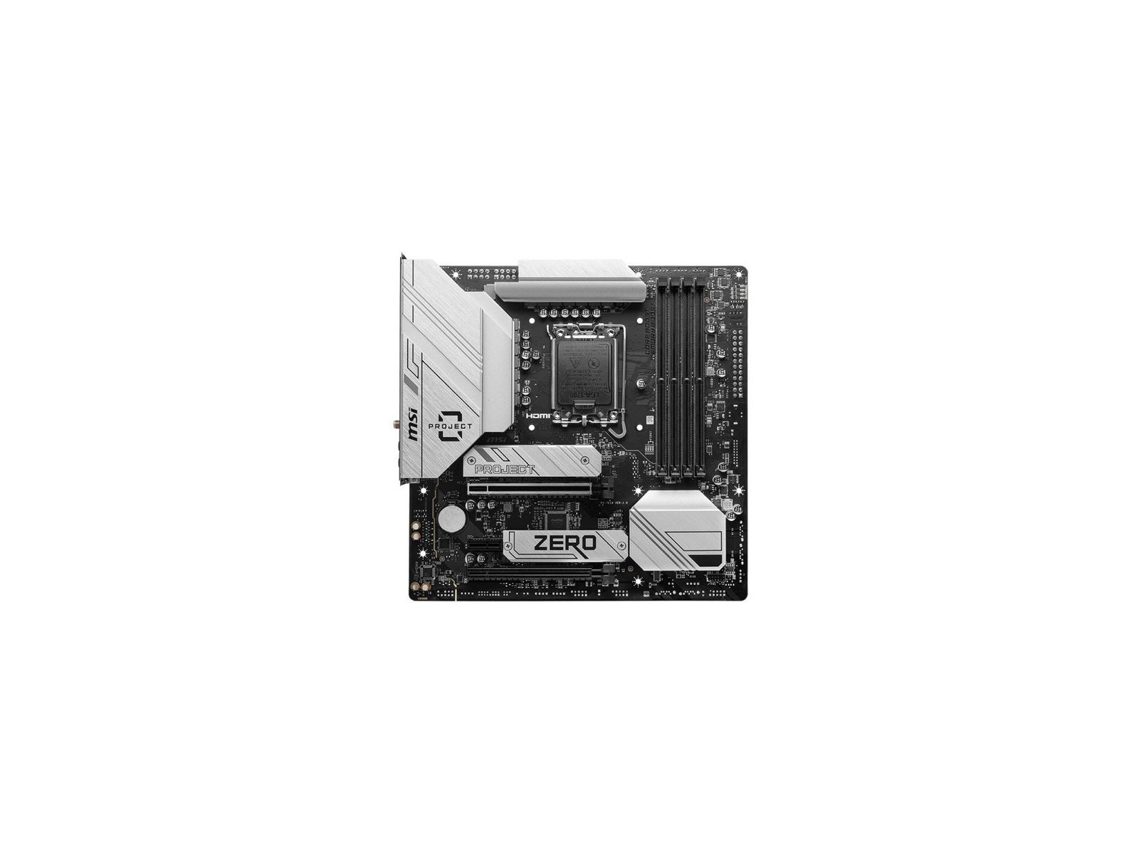 B760M PROJECT ZERO B760M PROJECT ZERO MSI Motherboard Intel B760 Lga 1700 Micro Atx B760M PROJECT ZERO B760M PROJECT ZERO MSI Motherboard Intel B760 Lga 1700 Micro Atx