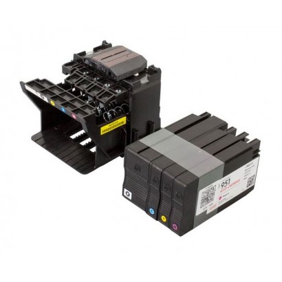 CR324A HP Printhead Kit for Officejet Pro 8600 Series Printers (Europe and the Middle East) CR323A, CM751-60126, CR322A, 645010