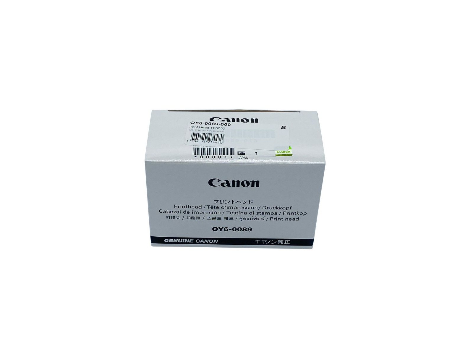 QY6-0089-000 TESTINA DI STAMPA NERA ORIGINALE CANON PIXMA TS6010 TR7550 TR8550 TS5050 TS5060 TS5051 QY6-0089-000 Canon Print ...