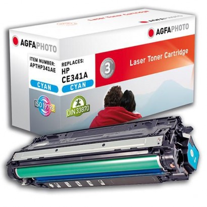 APTHP341AE AgfaPhoto Toner Cyan, rpl CE341A / 651A APTHP341AE, CE341A, 651A