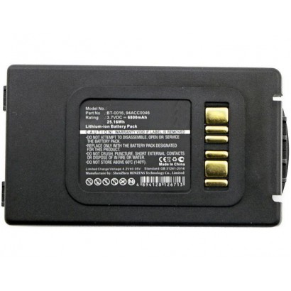 MBXPOS-BA0063 CoreParts Battery for Datalogic Scanner 25Wh Li-ion 3.7V 6800mAh Black, Skorpio X3, Skorpio X4 94ACC0046, BT-0016,
