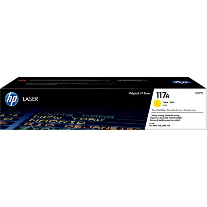 W2072A HP 117A Yellow Original Laser Toner Cartridge 1070866
